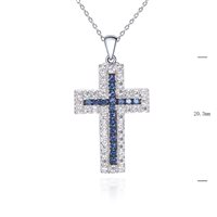 Collana Evideence Donna in Argento Zaffiro EVCL05003100